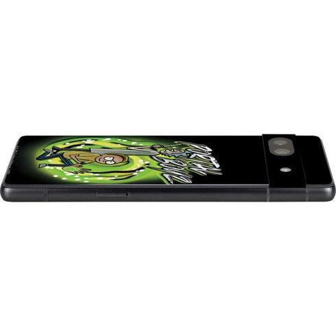 Adult Swim Rick and Morty Portal Boyz Google Pixel 7a Skin